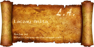 Laczay Anita névjegykártya